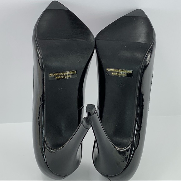 Lasonia Black Patent Heels - Picture 8 of 8